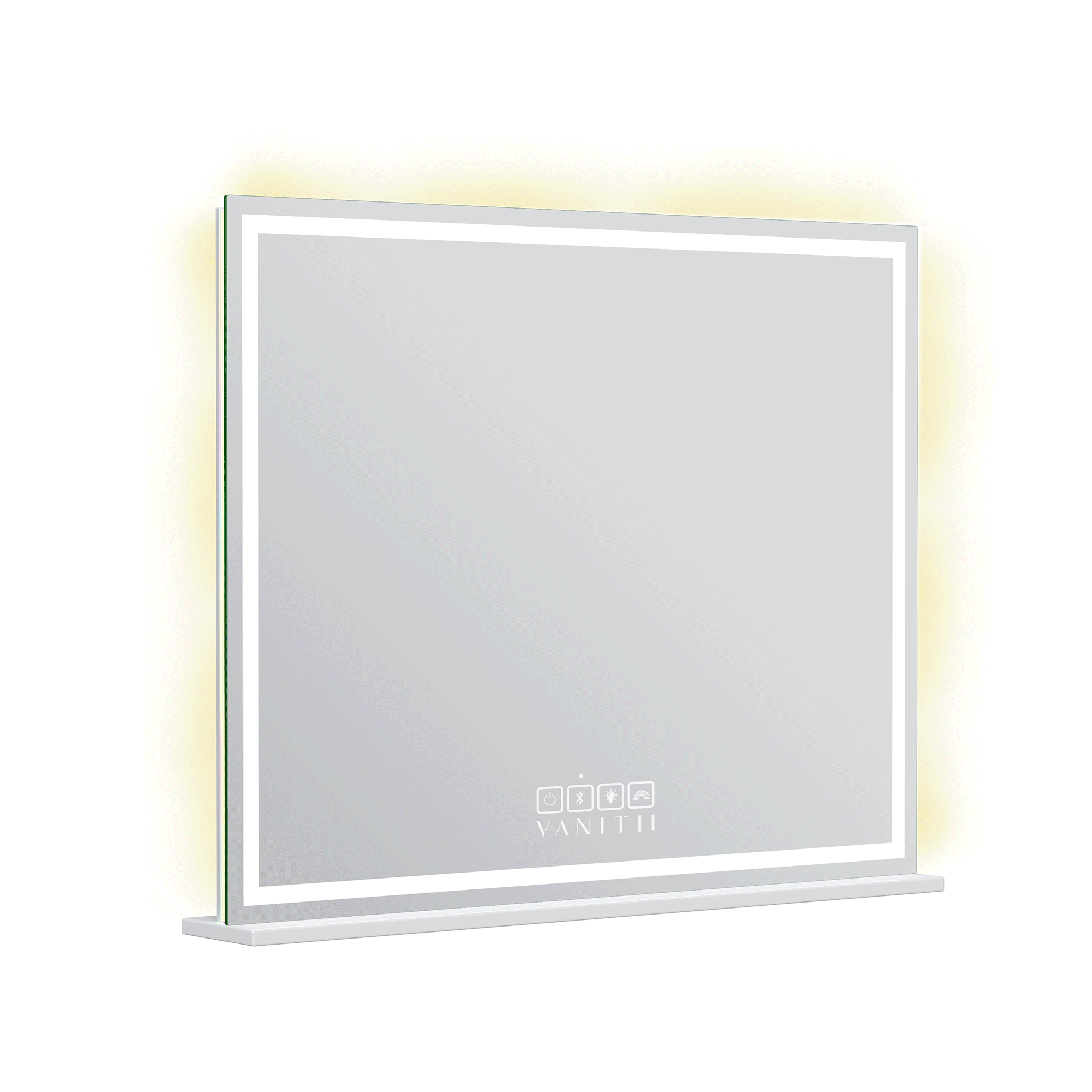 Luxury Hollywood Glow Vanity Mirror with RGB & Bluetooth Speaker